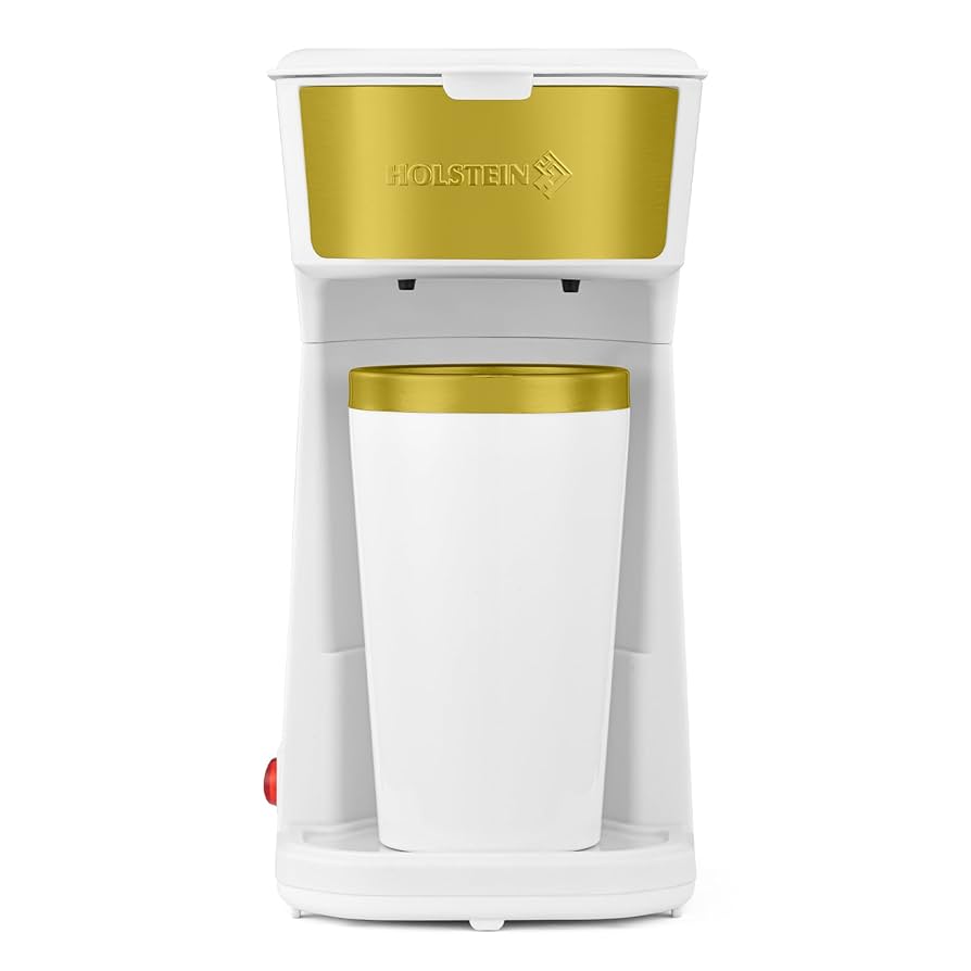 Holstein Housewares Single Serve Coffee Maker, 14oz