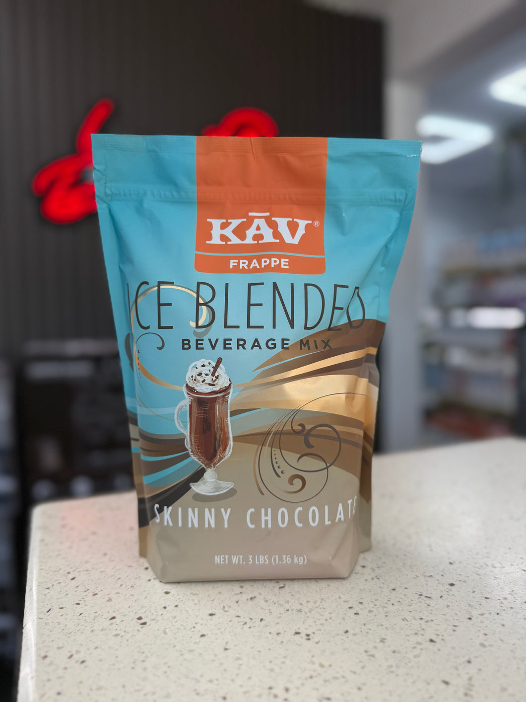 KAV Ice Blended Beverage Mix Skinny Chocolate | 3 lbs.